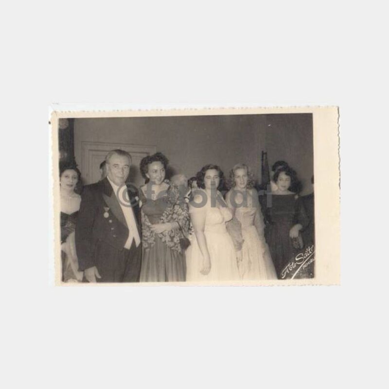 Refik Koraltan Madalyalı - Aile ile 2 Adet Fotoğraf
