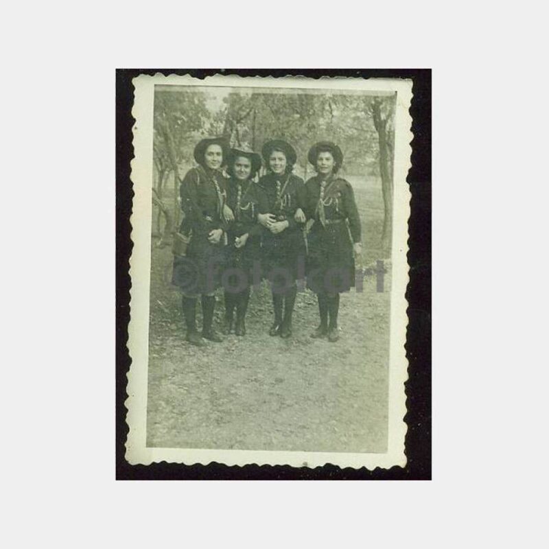 1943 Ankara İzci Kız Öğrenciler Fotoğraf