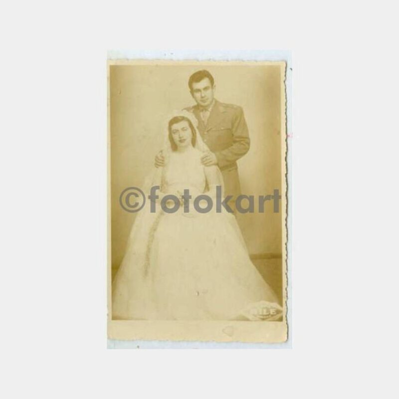 1950 Ankara Foto Aile Gelin Damat Fotoğraf