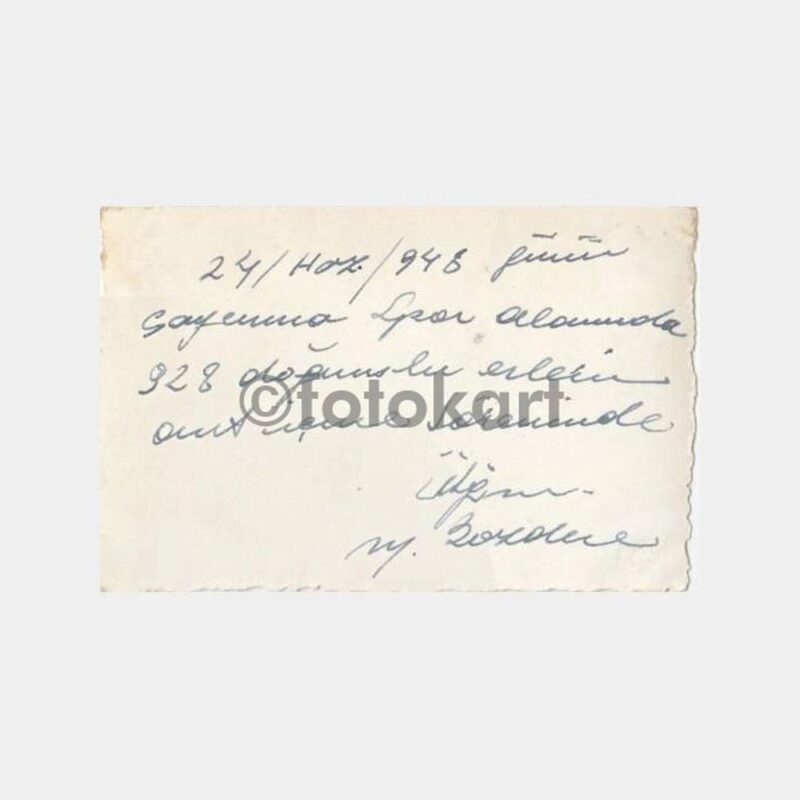 1946 Çaycuma Askerlik Yemin Töreni 2 Adet Fotoğraf - Görsel 2