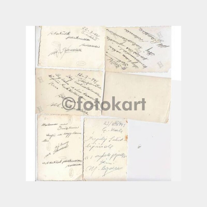1941 Adana Askerlik Konulu 6 Adet Fotoğraf - Görsel 2
