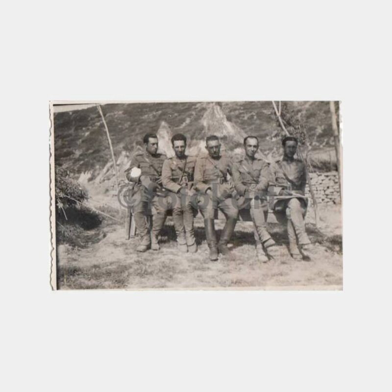 1939 Çanakkale Kilitbahir Askeri Kamp Fotoğraf