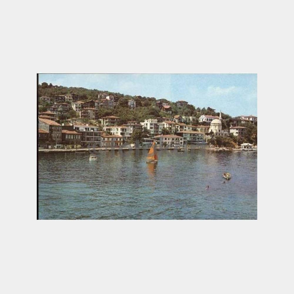 Burgazada Sahilden Görünüş Kartpostal