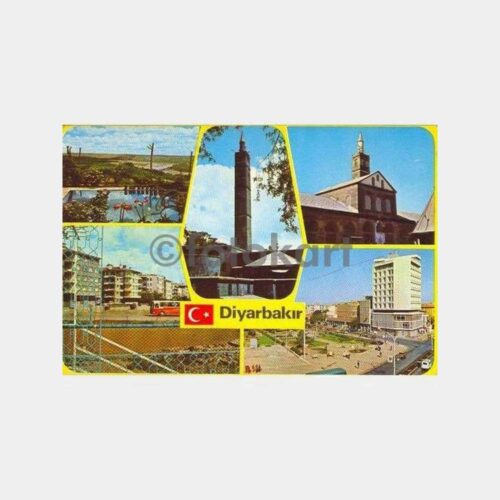 Diyarbakır Muhtelif Görünüşler Kartpostal