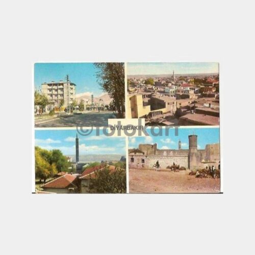 Diyarbakır 4 Görünüş Kartpostal