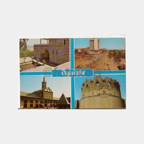 Diyarbakır Şehirden 4 Görünüş Kartpostal