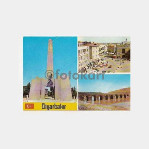 Diyarbakır Şehirden 3 Görünüş Kartpostal