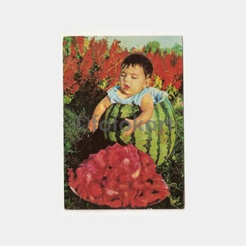 Diyarbakır Karpuzu Konulu Kartpostal