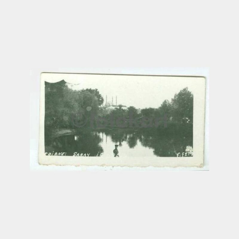 1940 Edirne Sarayiçi Tebrik Fotoğraf
