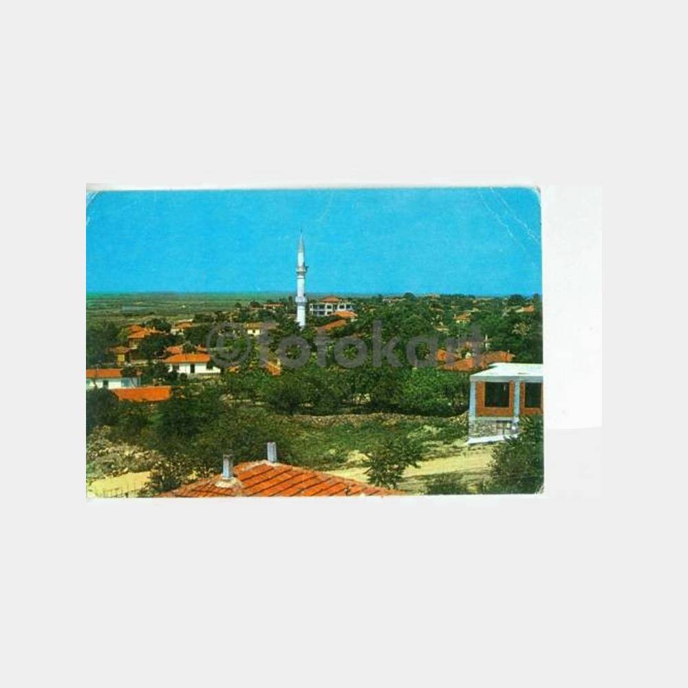 1975 Edirne Enez Görünüş Kartpostal