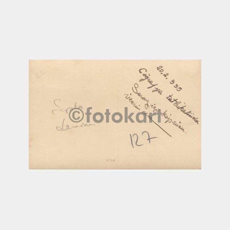 1935 Edirne Öğrenciler Sarayiçi Konulu Fotoğraf - Görsel 2