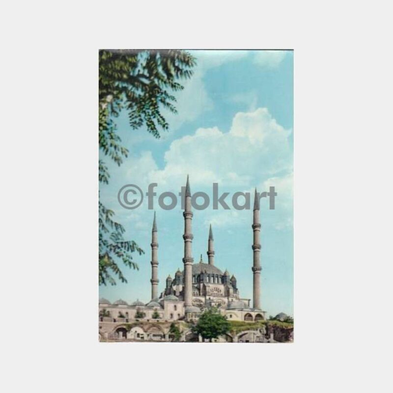 1965 Edirne Selimiye Gökçeatam Baskısı Kartpostal