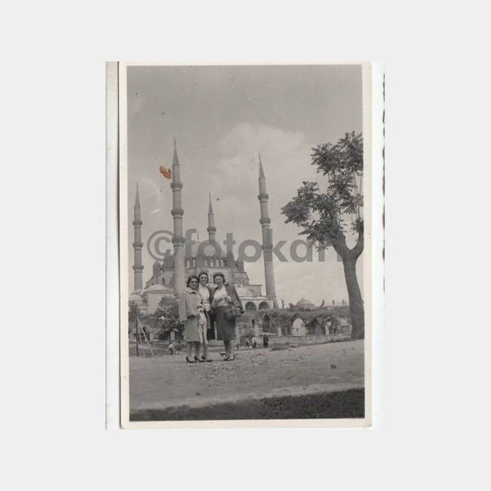 1950 Edirne Selimiye Gezisi Konulu Fotoğraf