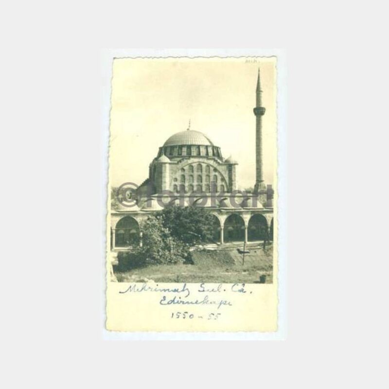 1940 Edirnekapı Mihriman Sultan Cami Fotoğraf