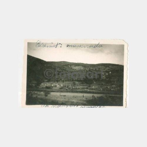 1942 Edremit Osmanlar Köyü Askeri Görünüş Fotoğraf