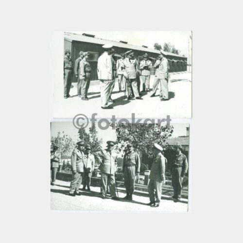 1963 Edremit Askeri Birlik 2 Adet Fotoğraf