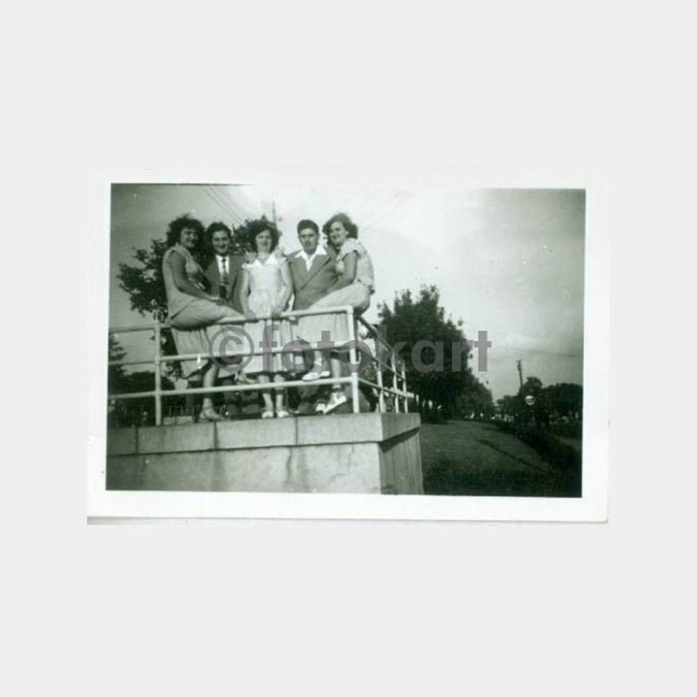 1940 Florya Plaj Aile Görünüş Fotoğraf