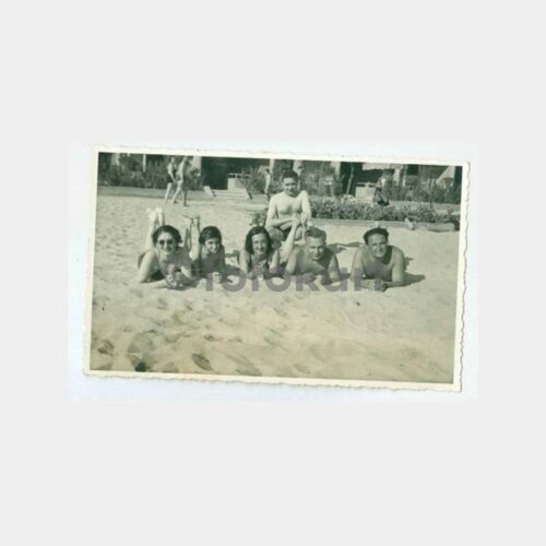 1949 Florya Plajı Aile Görünüş Fotoğraf