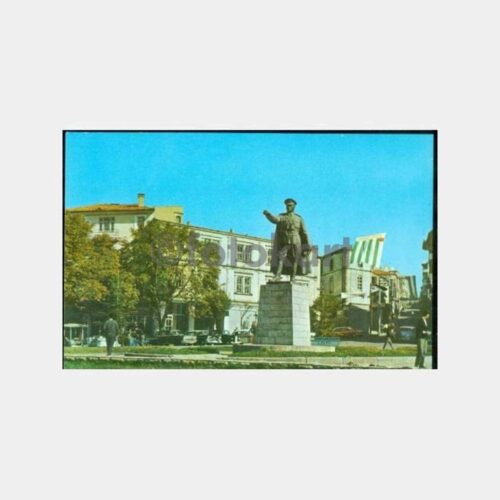 1973 Giresun Ata Heykeli Görünüş Kartpostal