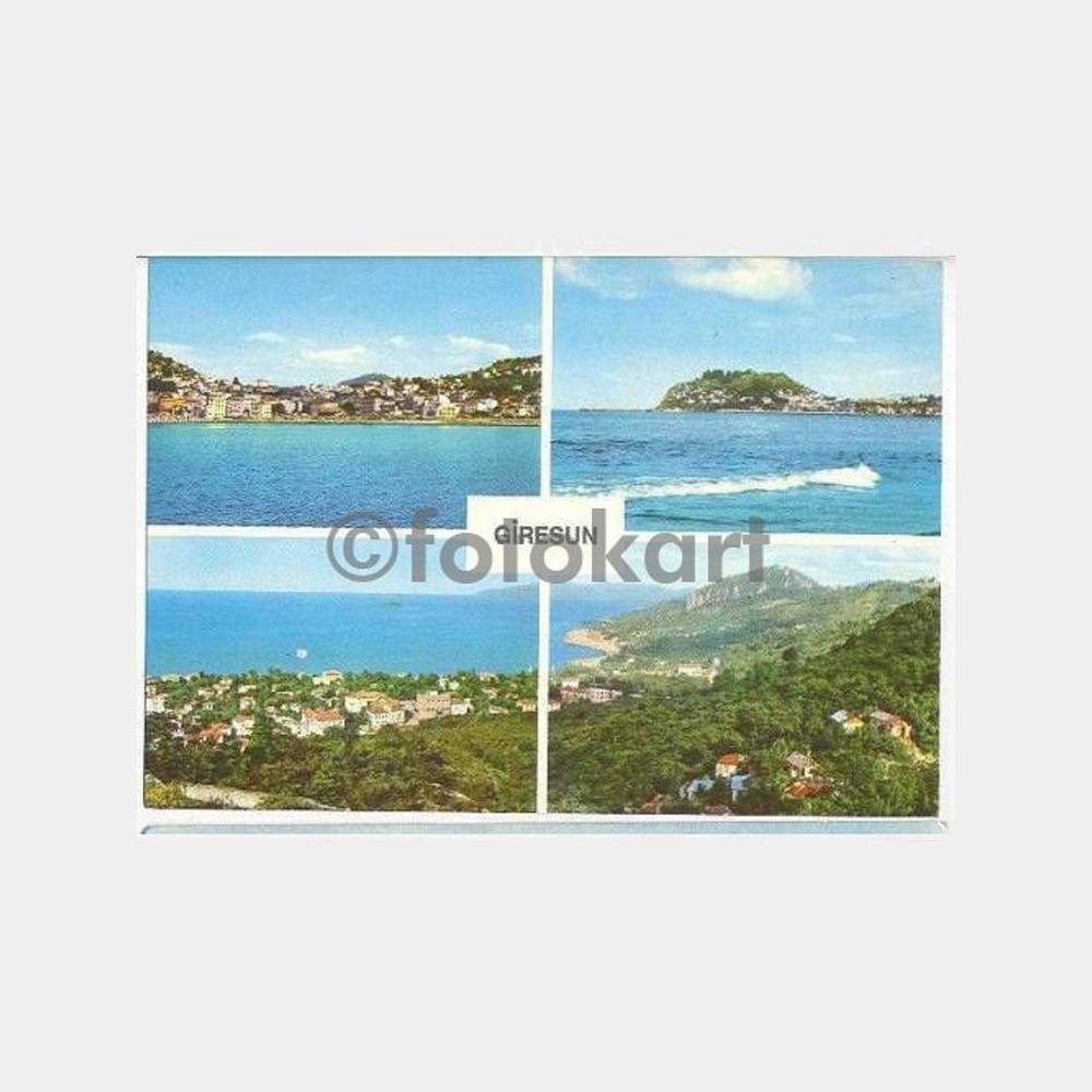 Giresun 4 Değişik Görünüş Kartpostal