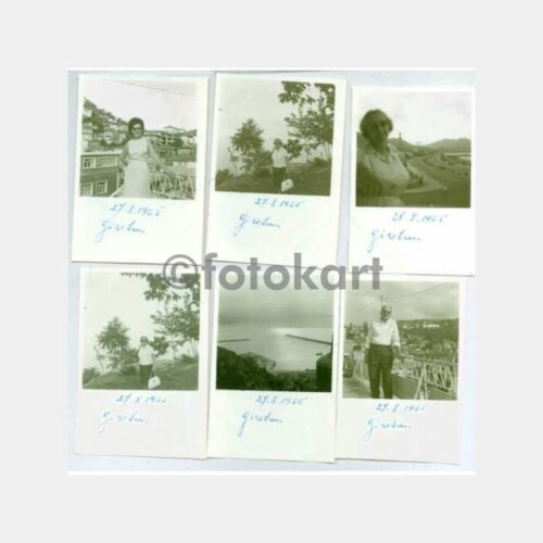 1965 Giresun 6 Adet Albüm Fotoğraf