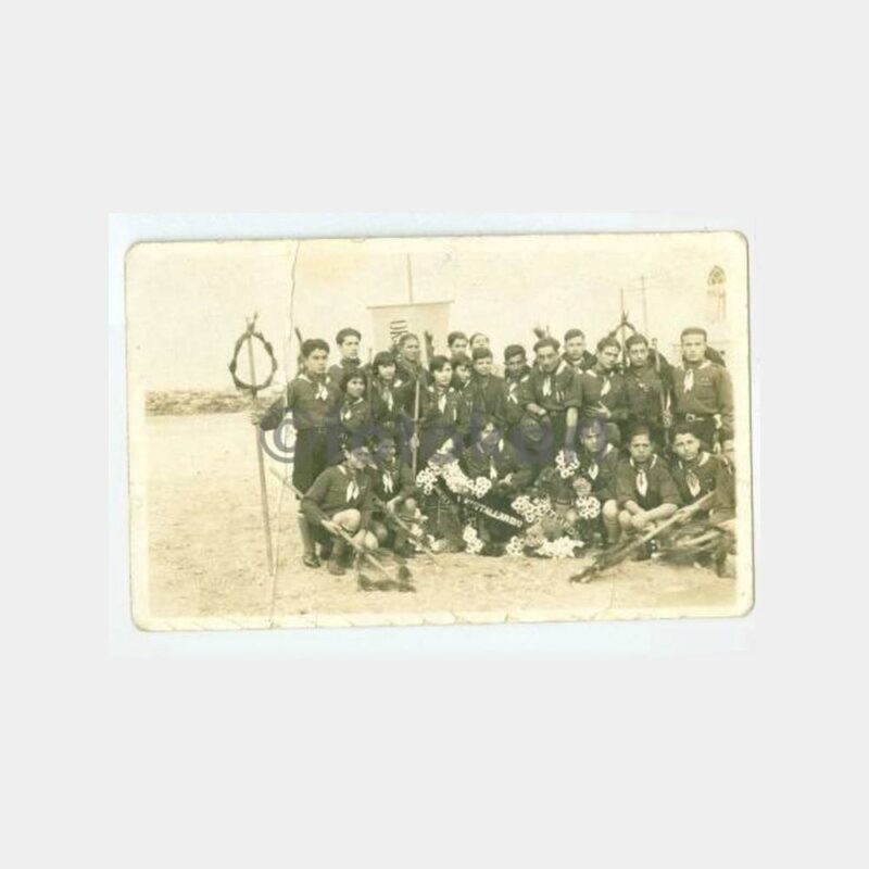1930 İzmir Foto Hamza Rüstem İzciler Fotoğraf