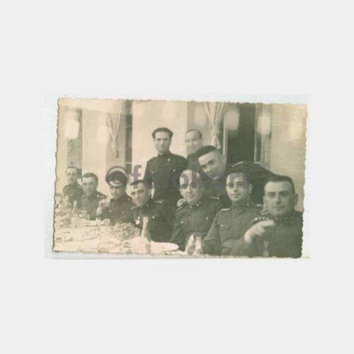 1936 İzmit Üssü Bahri Mahfeli Subaylar Fotoğraf