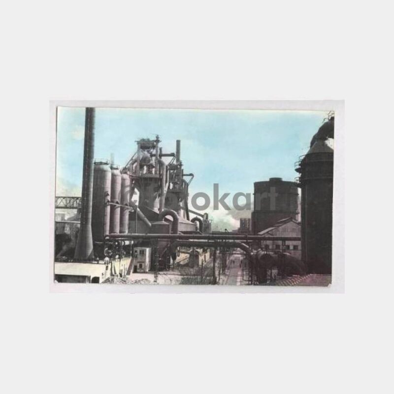 1960 Karabük Demir Çelik Fabrikası Görünüş Kartpostal