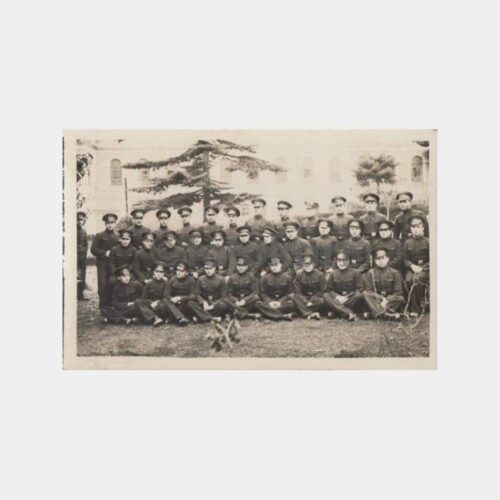 1931 Kuleli Askeri Lisesi Öğrencileri Grup Fotoğraf