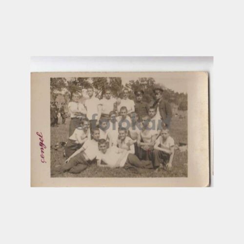 1932 Kuleli Askeri Lisesi Öğrenciler Göksu Gezisi Fotoğraf