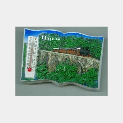 Yunanistan Volos Milies Treni Konulu Magnet