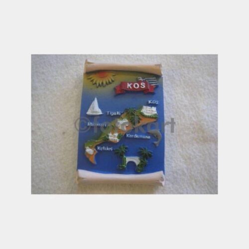 Yunanistan Kos Adası Konulu Magnet
