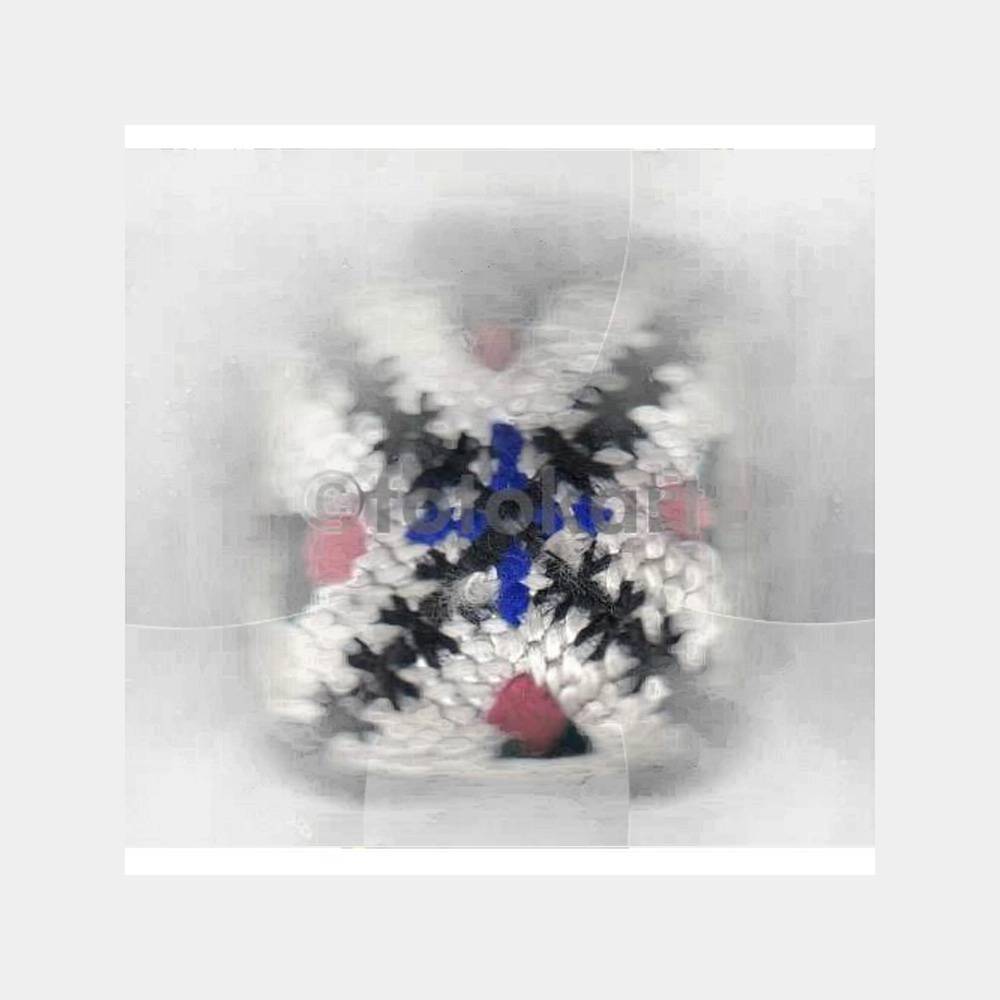 Tacikistan Yerel Şapkası Miknatıslı Magnet