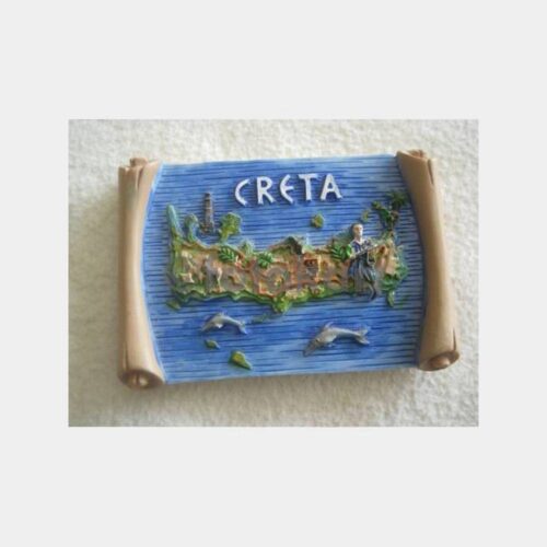 Yunanistan Girit Adası Konulu Yabancı Magnet