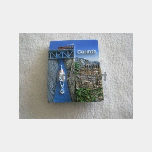 Yunanistan Korint Kanalı Konulu Yabancı Magnet