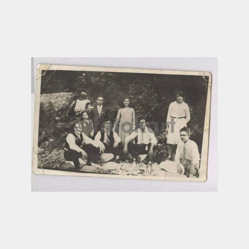Şık Grup Mesirede Fotoğraf