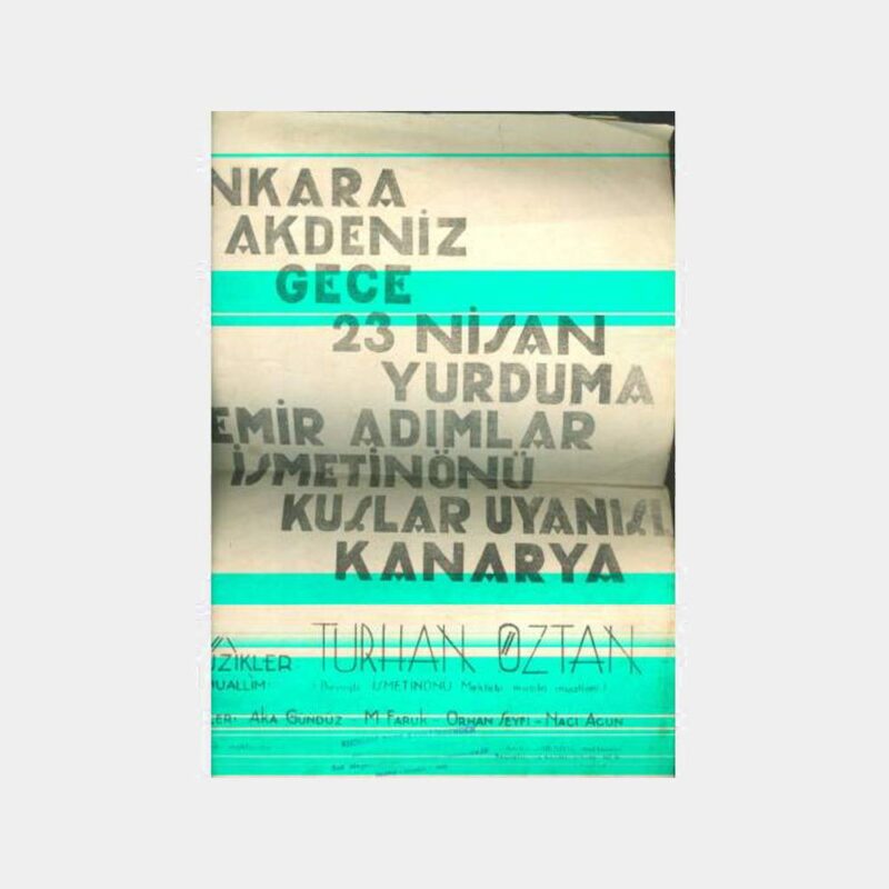 Ankara-Akdeniz-Gece-23 Nisan-Yurduma-Demir Nota