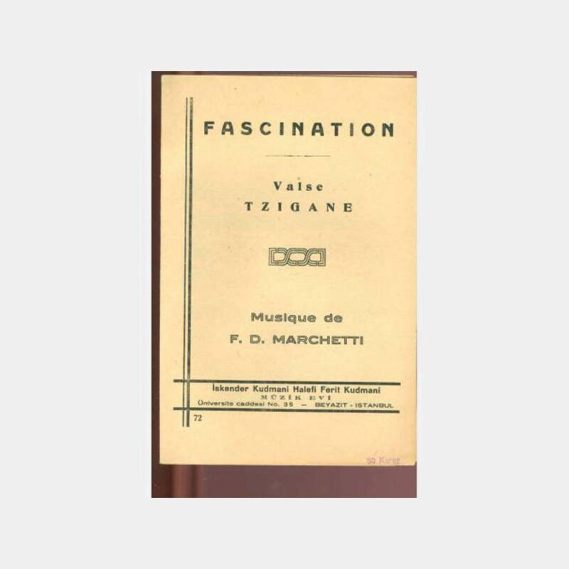 Fascination - Vals Çigan Nota