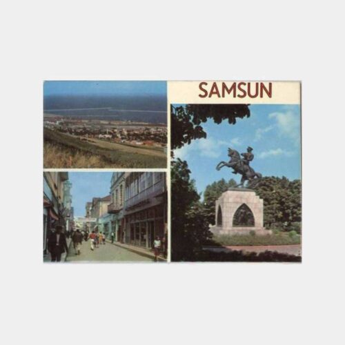 Samsun 3 Değişik Görünüş Kartpostal
