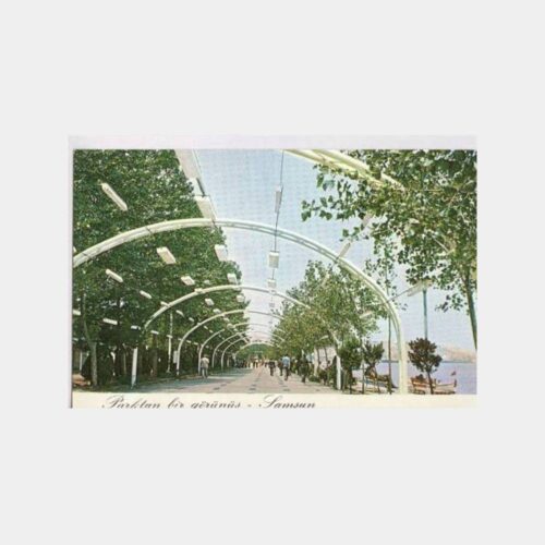 Samsun Parktan Bir Görünüş Kartpostal