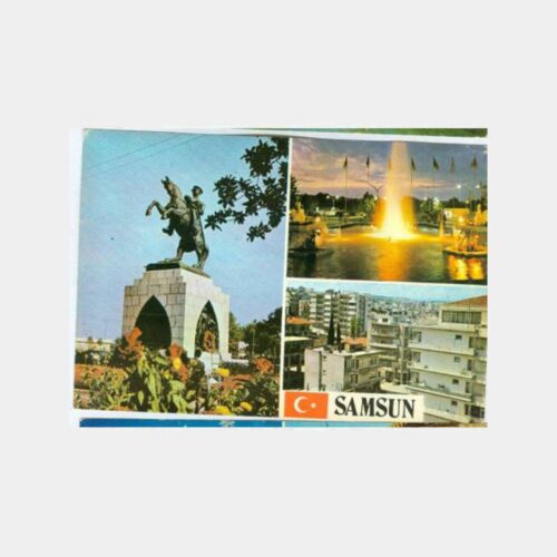 1970 Samsun 3 Değişik Görünüş Kartpostal