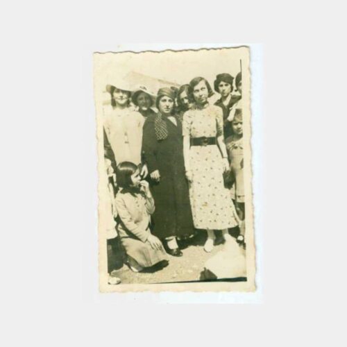 1935 Samsun Kadınlar Grup Görünüş Fotoğraf