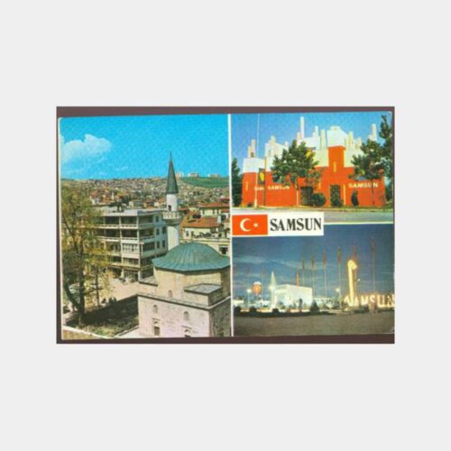 1970 Samsun 3 Görünüş Kartpostal
