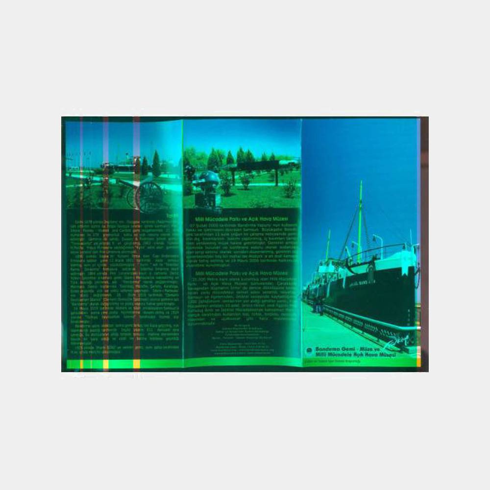 Samsun Bandırma Gemisi Müze Broşürü