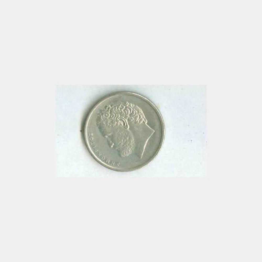 1982 Yunanistan 10 P Madeni Yabancı Para