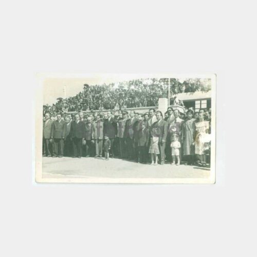 1950 23 Nisan Töreni İzleyen Seyirciler Fotoğraf