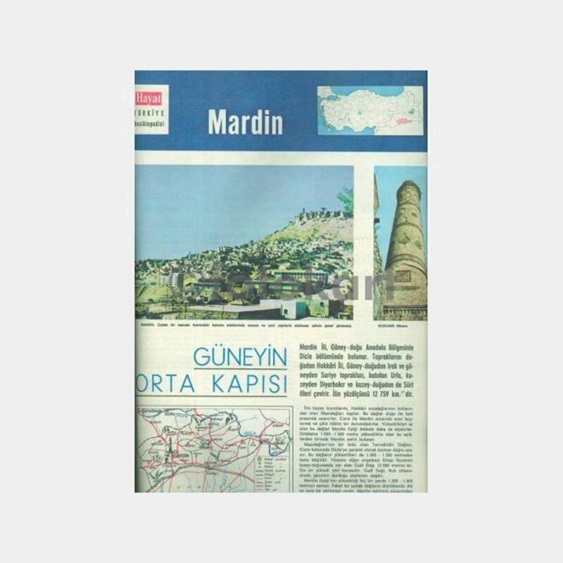 1970 Ağrı-Mardin Hayat Şehir İlavesi - Görsel 2