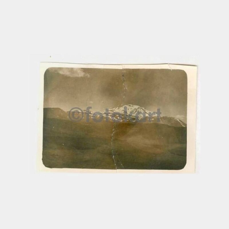 1938 Ağrı Patnos Süphan Dağı Fotoğraf