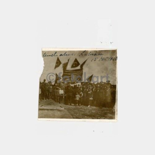 1936 Ağrı Karaköse Temel Atma Hatırası Fotoğraf