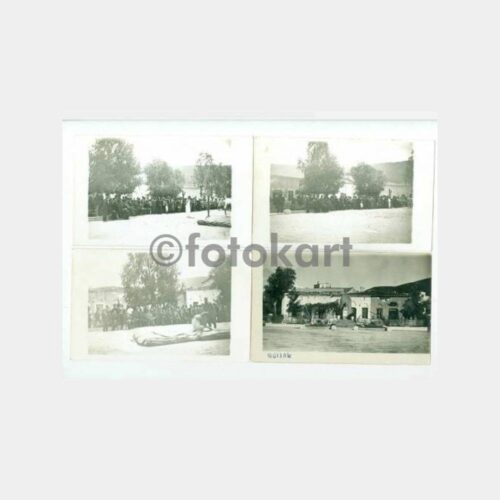 1939 Muğla Bodrum Güllük 4 Adet Albüm Fotoğraf